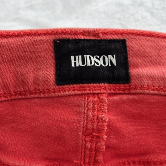 Hudson Women's‎ Krista Ankle Super Skinny Jeans  in Carrot Size 29 - Picture 5 of 16